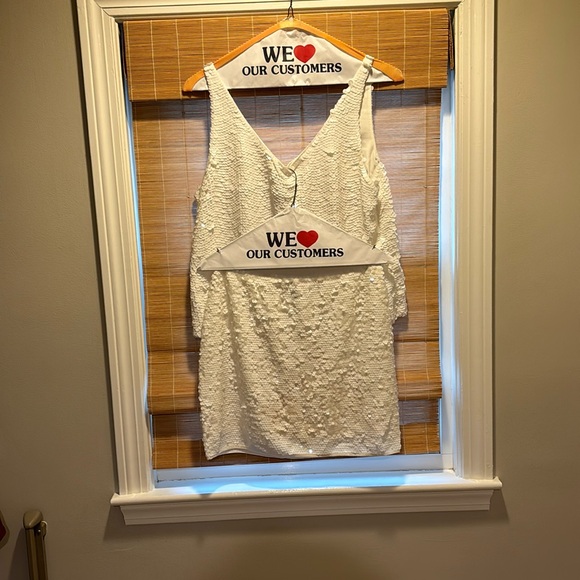 BCBG matching sequin top and skirt - Picture 1 of 5